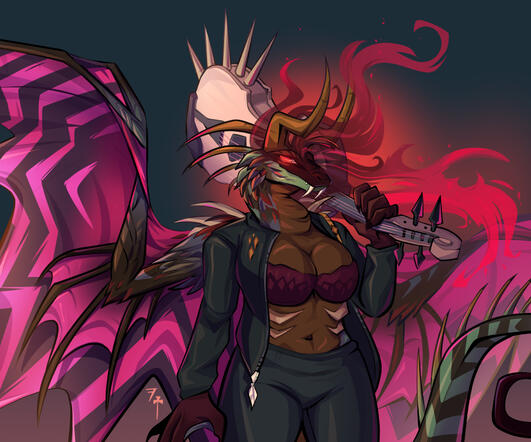 COMPLEX Halfbody with prop